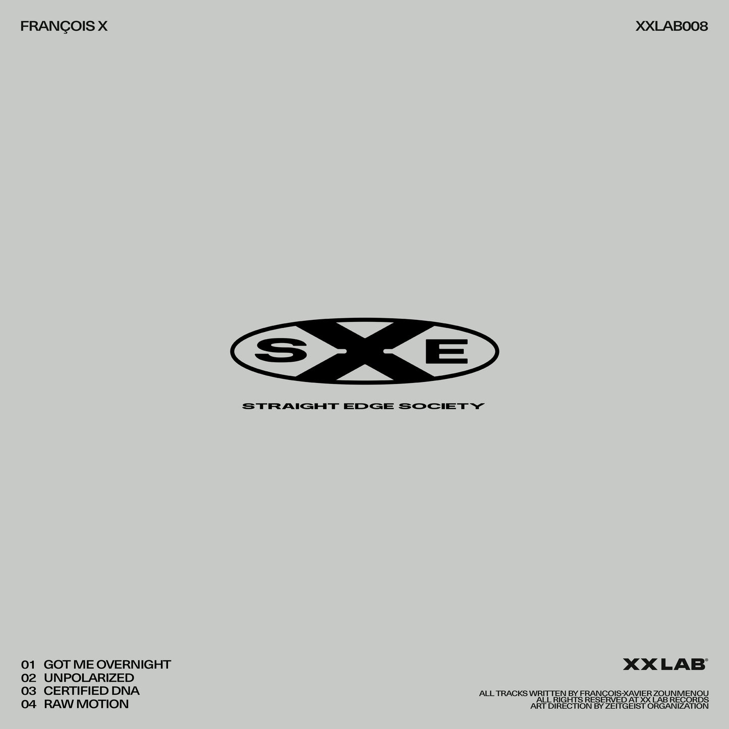 François X - Straight Edge Society EP
