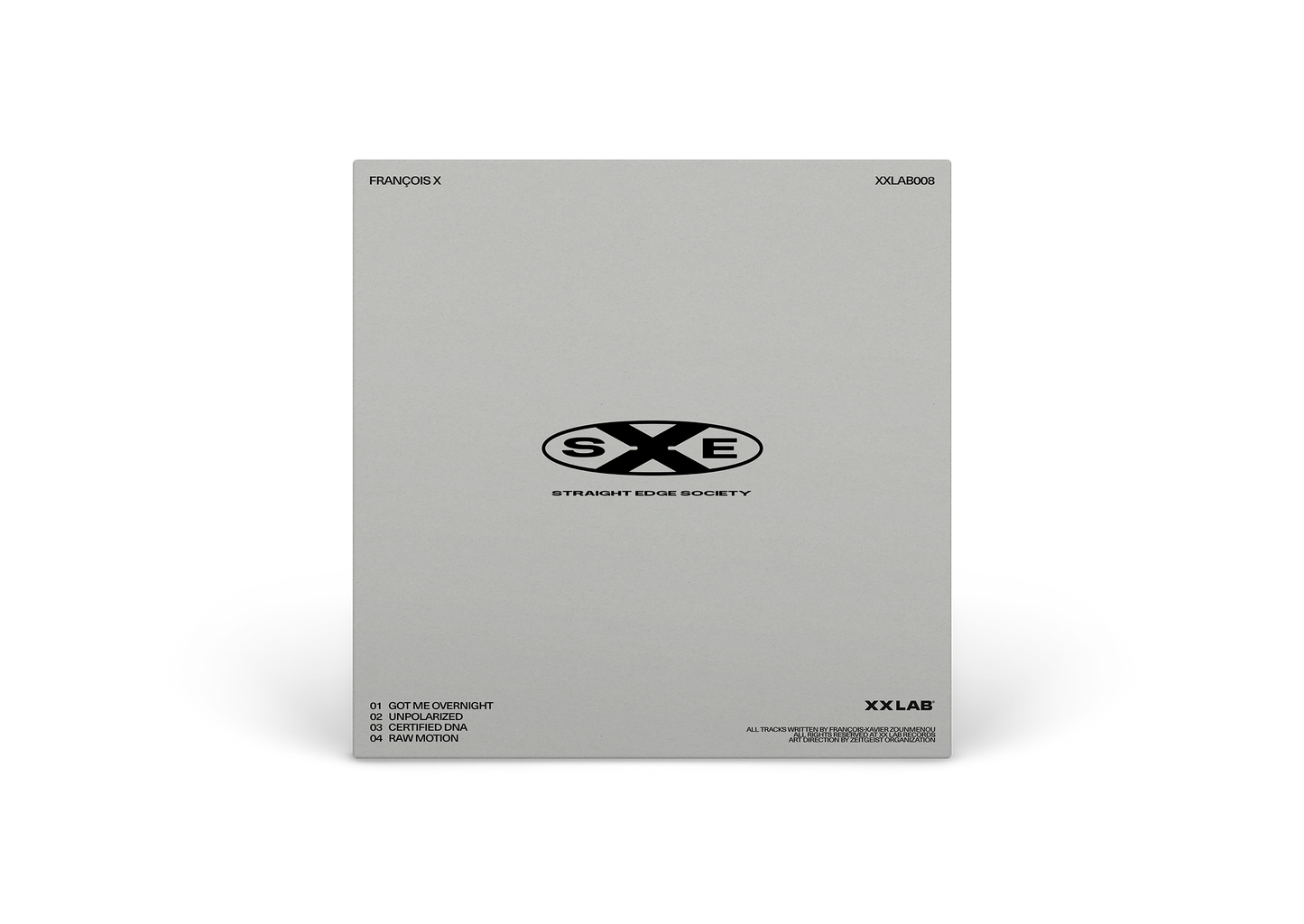 François X - Straight Edge Society EP